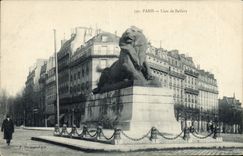 CPA Paris Lion de Belfort 