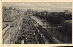 CPA Paris La Rue de Rivoli 