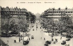 CPA Paris Avenue de l'Opera 