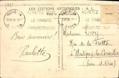 CPA Paris Arc de Triomphe 