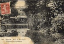CPA Paris Bois de Boulogne Pavillon d'Armenonville 