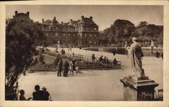 CPA Paris Jardin et Palais de Luxembourg 