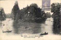 CPA Paris Le Lac du Bois de Boulogne 