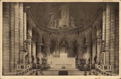 CPA Paris Basilique du Sacre Coeur de Montmartre Choeur de le  Basilique 
