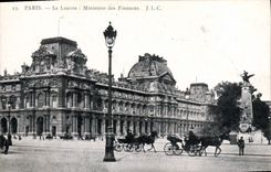 CPA Paris Le Louvre Ministere des Finances 