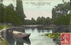 CPA Paris Bois de Boulogne Le Lac St James 