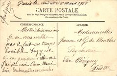 CPA Paris L'Avenue du Bois de Boulogne Chevaux Cheval