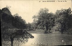 CPA Bois de Boulogne Vue sur les Iles 