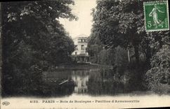 CPA Paris Bois de Boulogne Pavillon d'Armenonville 