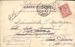 CPA Paris Bois de Boulogne Allee des Acacias Chevaux