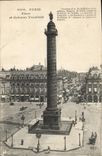 CPA Paris Place et Colonne Vendome 