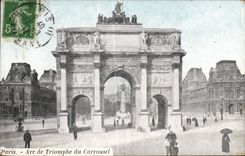 CPA Paris Arc de Triomphe du Carrousel 