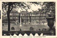 CPA Paris Le Palais du Luxembourg 