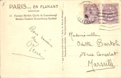 CPA Paris Fontaine Medicis Jardin du Luxembourg 