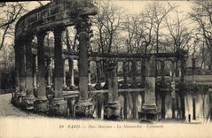 CPA Paris Parc Monceau La Naumachie Colonnade 