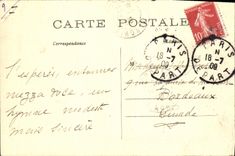 CPA Paris Notre Dame face laterale