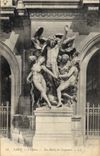 CPA Paris L'Opera Bas Relief de Carpeaux 