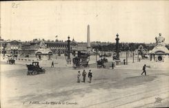 CPA Paris La Place de la Concorde 