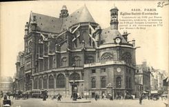 CPA Paris Eglise Saint Eustache 