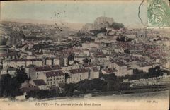 CPA Le Puy Vue generale prise du Mont Ronzon 