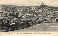 CPA Le Puy Vue prise de la Cote Rochearnaud 