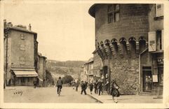 CPA Auvergne Le Puy Haute Loire La Tour Pannessac et Boulevard Carnot 