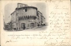 CPA Le Puy Ancienne Porte Pannessac 