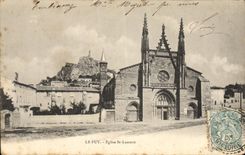 CPA Le Puy Eglise St Laurent 
