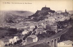 CPA Le Puy Vue Generale prise du Mont Ronzon 