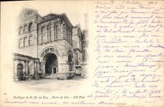 CPA Basilique de ND du Puy Porte du For 