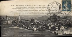 CPA Vue generale du bassin du Puy en Velay 