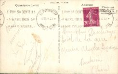 CPA Le Puy Vue Generale Les Rochers Corneille et Aiguilhe 