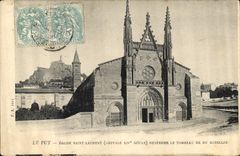 CPA Le Puy Eglise Saint Laurent 
