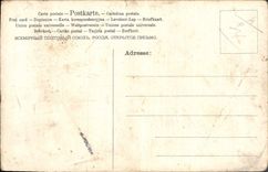 CPA Joyeuses Paques Agneau