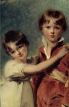 CPA Thomas Lawrence Portrait des enfants Fluyder detail Musee d'Art de Sao Paulo 