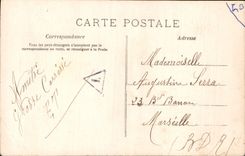 CPA Allans en gerbe fleurs Vermeilles Enfant Fleurs