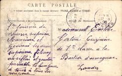 CPA Elle Pauv matheureux jeune homme Femme