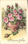 CPA Bonne Fete Fleurs