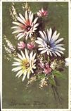 CPA Bonne Fete fleurs