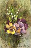 CPA Bonne Fete Fleurs