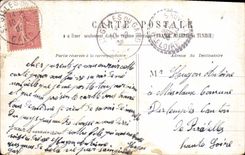 CPA Elle Oui je veux mourir dans les bras et mon dernier jour sera beau