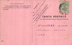 CPA Poisson 1er avril
