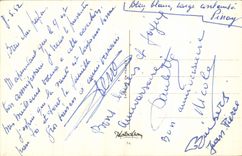 CPA Heureux Anniversaire fleurs