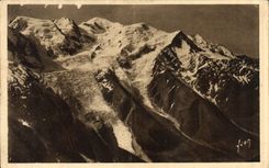 CPA Chamonix Mont Blanc Haute Savoie Le Mont Blanc 