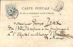 CPA Langage des Fleurs Femme