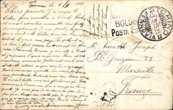 CPA Un Saluto da Torino Parco del Valentino con veduta del castello 