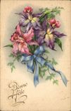 CPA Bonne Fete Fleurs