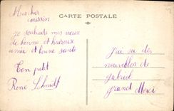 CPA Bonne Annee Oisaux