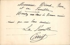CPA Bonne Annee Fer a cheval