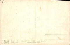 CPA La Primavera Botticelli